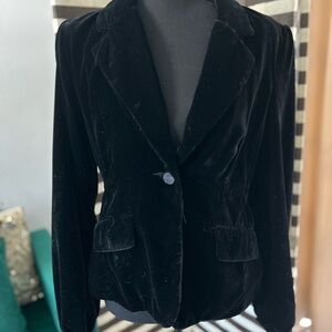 Black Velvet Women's Jacket